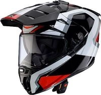 Caberg Tanami Scram, Endurohelm - Schwarz/Wei&szlig;/Rot - M