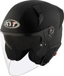 KYT TTR-JET Plain, Jethelm - Matt-Schwarz - XS