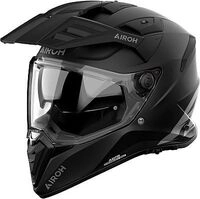 Airoh Bandit Solid, Endurohelm - Matt-Schwarz/Grau - L