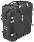 Kriega OS-22, Satteltasche wasserdicht - Schwarz/Grau/Neon-Gelb - 40 cm x 42 cm x 12