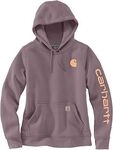 Carhartt Clarksburg Logo, Kapuzenpullover Damen - Dunkellila (V96) - L