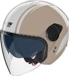 Nolan N20-2 Visor Dolce Vita 350, Jethelm - Beige/Wei&szlig; - S