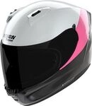 Nolan N60-6 Verniciatura Speciale 347, Integralhelm - Schwarz/Hellgrau/Rosa - XL