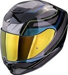 Scorpion EXO-391 Leo, Integralhelm - Schwarz/Blau/Grau - XL