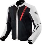 Revit GT-R 4 Air, Textiljacke - Schwarz/Wei&szlig; - XS