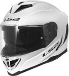 LS2 FF818 Storm III Solid, Integralhelm - Wei&szlig; - XXS