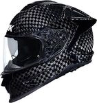 SMK Titan Carbon Solid, Integralhelm - Schwarz - S