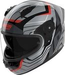 Nolan N60-6 Eclettico 351, Integralhelm - Schwarz/Grau/Rot - XXS