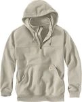 Carhartt Paxton Quarter-Zip, Kapuzenpullover - Hellgrau - XXL