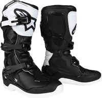 Alpinestars 2014024-21-2, Alpinestars Tech 3S, Stiefel Jugend - Schwarz/Wei&szlig; - 2 US