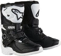 Alpinestars Tech 3S, Stiefel Kinder - Schwarz/Wei&szlig; - 14 US