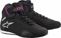Alpinestars Stella Sektor, Kurzstiefel Damen - Schwarz/Pink - 10 US