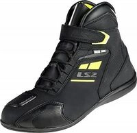 LS2 Garra, Schuhe wasserdicht - Schwarz/Neon-Gelb - 42 EU
