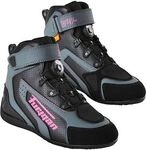 Furygan V4 Easy D3O Vented, Schuhe Damen - Schwarz/Grau/Pink - 38 EU
