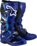 Alpinestars 2010826-712-13, Alpinestars Tech 7 Yamaha, Stiefel - Blau/Schwarz/Wei&szlig; -