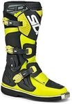 Sidi Flame, Stiefel Kinder - Schwarz/Neon-Gelb - 31 EU