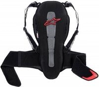 Alpinestars Nucleon KR-2, R&uuml;ckenprotektor - Schwarz/Rot - L