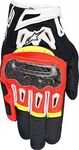 Alpinestars SMX 2 Air Carbon V2, Handschuhe - Schwarz/Neon-Rot/Wei&szlig;/Neon-Gelb - XXL