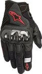 Alpinestars SMX-1 Air V2, Handschuhe - Schwarz/Neon-Rot - S
