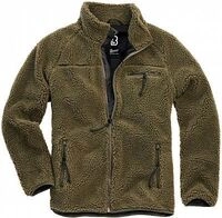 Brandit Teddyfleece, Textiljacke - Oliv - XXL