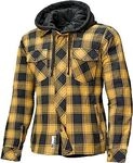 Held Lumberjack II, Hemd/Textiljacke - Schwarz/Gelb - M