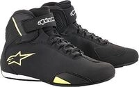 Alpinestars Sektor, Schuhe - Schwarz/Neon-Gelb - 11