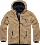 Brandit Teddyfleece Worker, Kapuzenjacke - Camel - 4XL