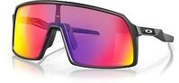 Oakley Sutro Road, Sonnenbrille - Matt-Schwarz Gelb/Violett-Verspiegelt