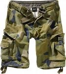 Brandit Vintage, Cargoshorts - Swedisch Camo - XXL