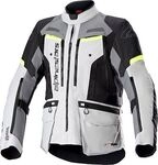 Alpinestars Bogot&aacute; Pro, Textiljacke Drystar - Hellgrau/Dunkelgrau/Neon-Gelb - L