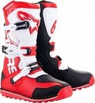 Alpinestars Tech T S23, Stiefel - Hellrot/Schwarz/Wei&szlig; - 10 US