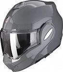 Scorpion EXO-Tech Evo Solid, Modularhelm - Grau - S