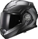 LS2 FF901 Advant X Solid, Modularhelm - Matt-Grau - 3XL