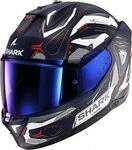 Shark Skwal i3 Linik, Integralhelm - Matt Blau/Wei&szlig;/Rot - L