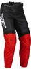 Fly Racing F-16 S23, Textilhose - Rot/Schwarz - 30