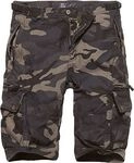 Vintage Industries Gandor Camo, Cargo-Shorts - Dunkelbraun/Schwarz/Dunkelbeige - XS