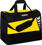 Erima Six Wings Sporttasche mit Bodenfach S Gelb / Schwarz