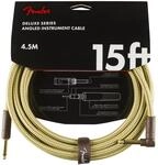 Fender Deluxe Tweed Instrument Cable 4,5 m Klinke mono/ Winkelklinke