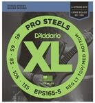 D'Addario 5er Bass XL Pro Steels 45-135 45-65-85-105-135, EPS165-5 Bass Saiten