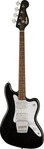 Squier 0377106565, Squier Paranormal Rascal HH Metallic Black E Bass Schwarz