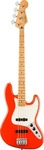 Fender 0140482558, Fender Player II Jazz Bass MN Coral Red E Bass Rot