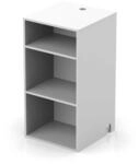 Glorious Modular Mix Rack White Vinyl Aufbewahrung Wei&szlig;