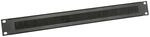 Adam Hall 87221BRUSH Rackblende 1HE mit B&uuml;rstenleiste Rackblende