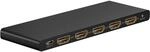 goobay HDMI&trade;-Splitter 1 auf 4 (4K @ 60 Hz) Zubeh&ouml;r f&uuml;r Pr&auml;sentationstechnik