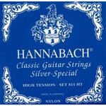 Hannabach K-Git.Saiten Satz 815 blau Nylon High Tension Konzertgitarrensaiten