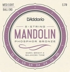 D'Addario EJ70, D'Addario EJ70 11-38 Mandolinen Saiten Phosphor Bronze Ball End