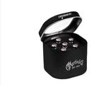Martin Guitars Liquidmetal Bridge Pin Set Chrome Gitarren Ersatzteil
