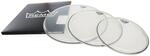 Remo FellSet Ambassador, clear, Rock: 10",12",16" Schalgzeugfellset Transparent