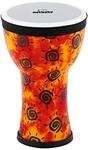 Meinl NINO Mini Djembe 6"x10,5" Sunshine Percussion f&uuml;r Kinder Multicolour