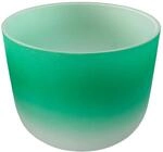 Fame Crystal Singing Bowl 11" Green F4 440 Hz Klangschale